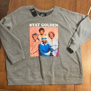 Womens 2X golden girls crewneck